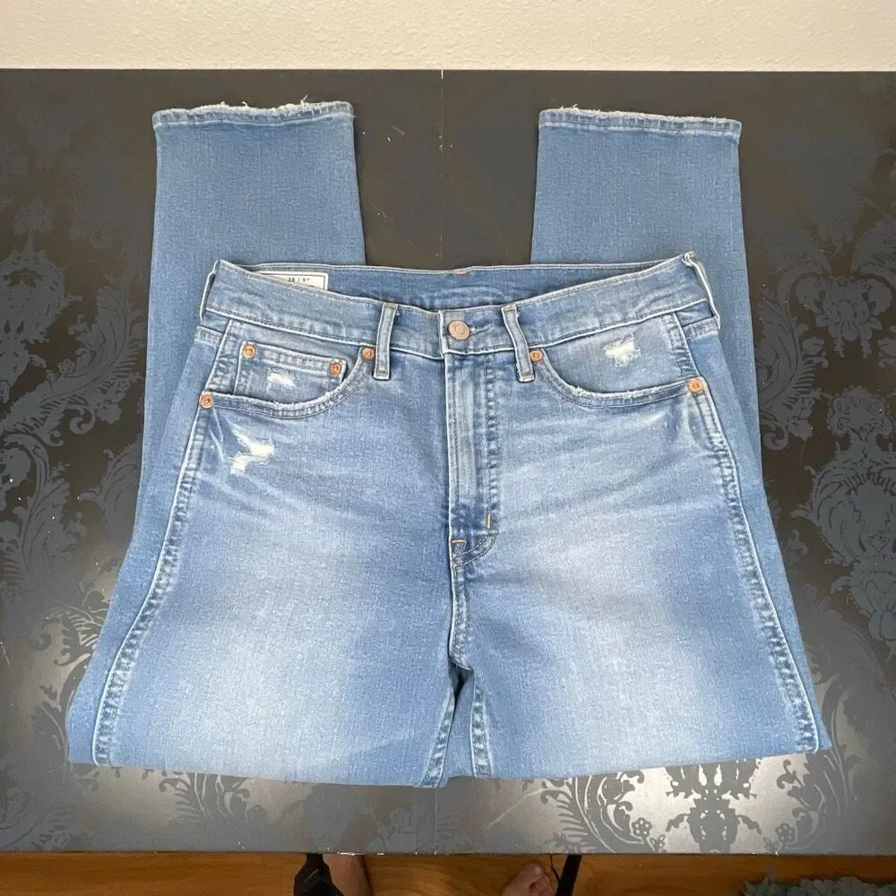 Gap Vintage Slim High Rise Jeans Size 28 / 6P - Picture 4 of 11
